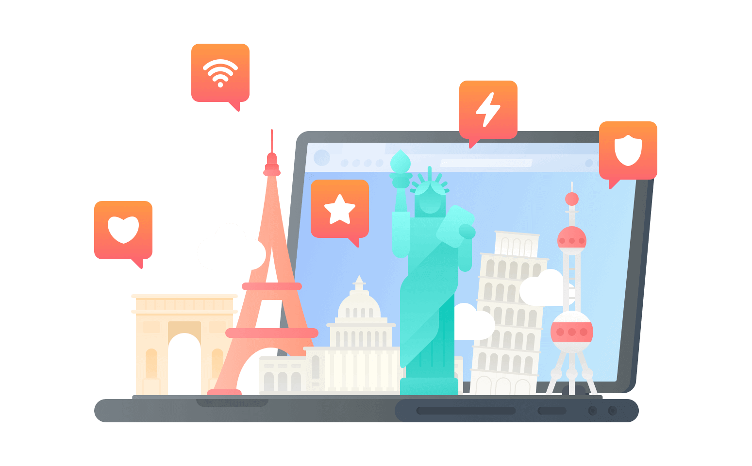国外回国VPN - 大陆加速器